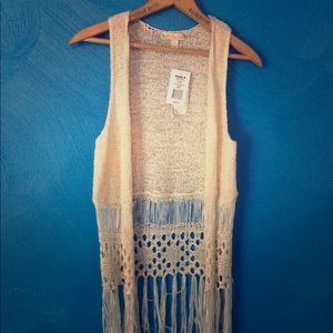 It’s Our Time fringe vest